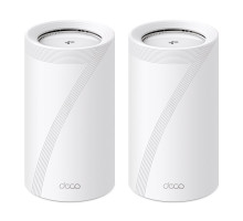 WiFi router TP-Link Deco BE85(2-pack) AXE19000, WiFi 7, 1x 10GLAN, 2x 2.5GLAN, 1x 10GLAN/SFP+, USB, 2,4/5/6GHz