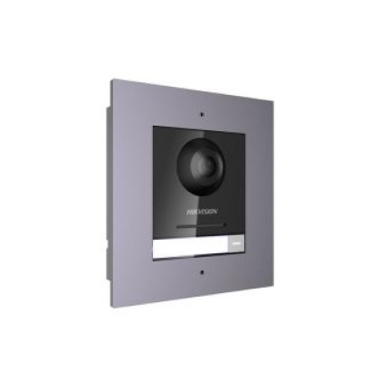 DS-KD8003-IME1/Flush Video Intercom 2. generace, hlavní modul kamery 2Mpx, FishEye, IR,…