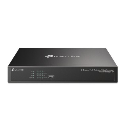 Záznamové zařízení TP-Link VIGI NVR1008H-8P 8 kanálů, 8x Lan s PoE, 2x USB