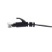 PremiumCord Plochý patch kabel UTP RJ45-RJ45 CAT6 7m černá