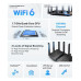 WiFi router TP-Link Archer AX95 WiFi 6 AP, 3 x GLAN, 1x GWAN, 1x 2.5GWAN, 2x USB, AX8700, 2,4/5GHz, OneMesh