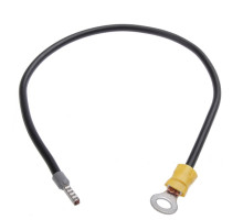 Propojovací DC kabel, d.60cm, 4mm2, očko M6 - dutinka