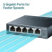 Switch TP-Link TL-SG105 switch 5x GLan, kov, poškozený obal