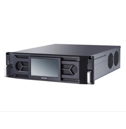 DS-96128NI-I24/H 128-k | do 12 Mpx | 768 Mb/s | H.265+ | 24x HDD | RAID | LCD | 6x HDMI