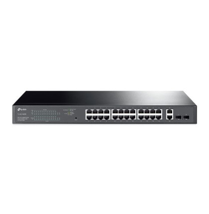 Switch TP-Link TL-SG1428PE Smart, 26x GLan, 24x PoE+, 2x SFP, 250W , poškozený obal