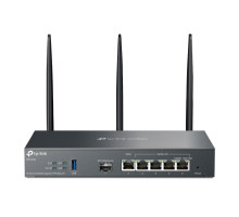 Router TP-Link ER706W VPN WiFi 6, 1x GWAN + 4x GWAN/LAN + 1x GWAN/LAN SFP, USB,  Omáda SDN