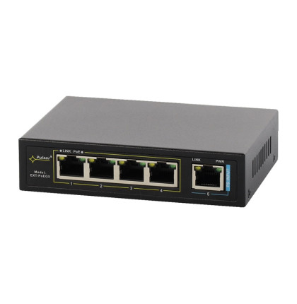 EXT-POEG5 LAN a PoE extender, 1x RJ-45 vstup, 4x RJ-45 výstup, LAN 10/100/1000Mbps,…