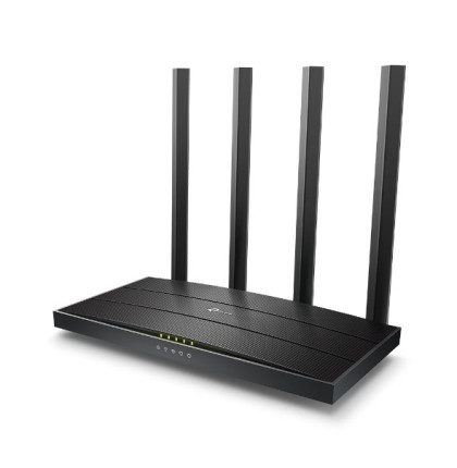 WiFi router TP-Link Archer A6 AC1200 dual AP, 4x GLAN, 2,4/5GHz, OneMesh