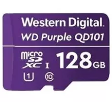 CP-PR-94 MicroSDXC paměťová karta Western Digital PURPLE pro kamerové systémy - 128GB