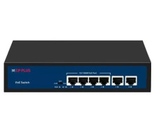 CP-DNW-GPU4G2-48-V3 Čtyřportový 10/100/1000 Mbps PoE switch s 2x 1000 Mbps uplinkem