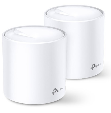 WiFi router TP-Link Deco X20 (2-pack) AX1800, WiFi 6, 2x GLAN, 2,45GHz, poškozený obal