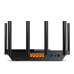 WiFi router TP-Link Archer AX72 WiFi 6 AP, 4 x GLAN, 1x GWAN, 1x USB, 574Mbps 2,4/ 4804Mbps 5GHz, OneMesh, poškozený ob