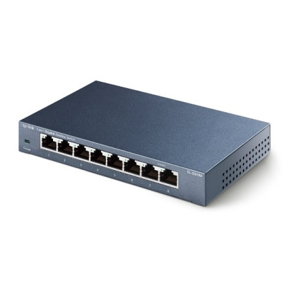 Switch TP-Link TL-SG108 8x GLan, kov, poškozený obal