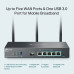 Router TP-Link ER706W VPN WiFi 6, 1x GWAN + 4x GWAN/LAN + 1x GWAN/LAN SFP, USB,  Omáda SDN