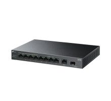 Switch TP-Link LS1210GP 1x GLAN, 8x GLAN s PoE+, 1x SFP, 61W