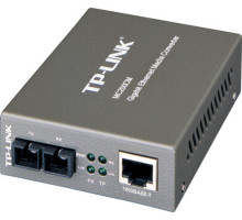 Převodník TP-Link MC200CM Transceiver, 1000TX/1000FX MM, SC, 0,5 km - Verze 2 (9V)