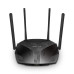 WiFi router TP-Link MERCUSYS MR70X AX1800 dual AP/router, 3x GLAN, 1x GWAN/ 574Mbps 2,4/ 1201Mbps 5GHz