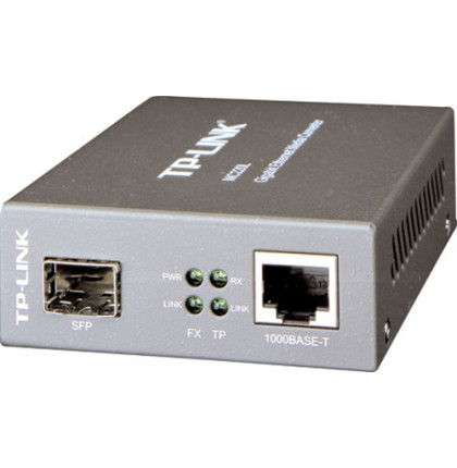 Převodník TP-Link MC220L Transceiver, 1000TX/1000FX - Verze 2 (9V)