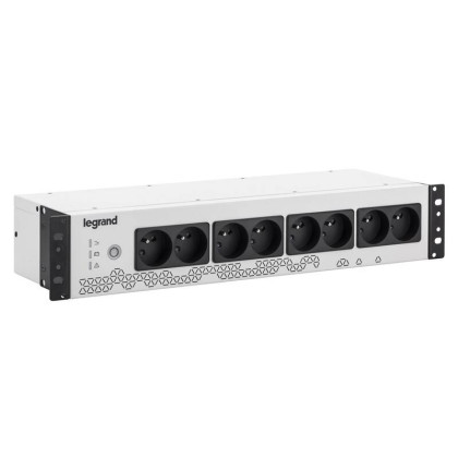 LEGRAND UPS Keor PDU 800VA/480W FR, Off-Line, Rack 2U, výstup 8x FR (CZ), USB