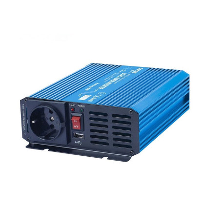 Měnič napětí Carspa P400U-242 24V/230V+USB 400W, čistá sinusovka