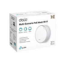 WiFi router TP-Link Deco X50-PoE(1-pack) WiFi 6, 1x 2,5GLAN, 1x GLan s PoE, 2,4/ 5GHz AX3000