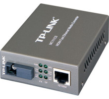Převodník TP-Link MC111CS WDM Transceiver, 10/100, support SC fiber singlmode - Verze 2 (9V)