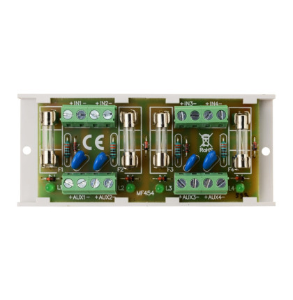 AWZ533 Modul pojistek LB-4, napětí AC/DC 10÷24V, počet vstupů/výstupů: 4/4,…