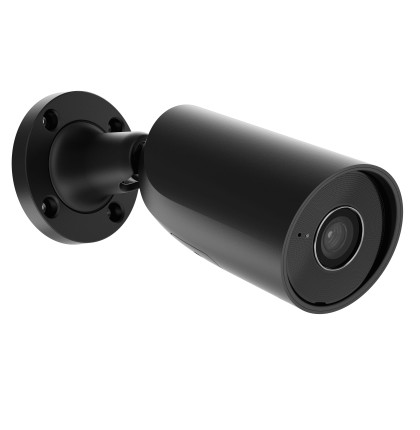 BulletCam, 8 Mp, 2,8 mm, IR 35m, AI Analytics, microSD, H.265, WDR, HDR, IP65, PoE/PoE+, 12VDC, černá