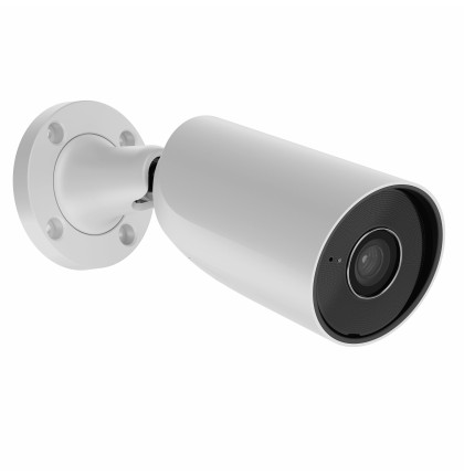 BulletCam, 5 Mp, 4 mm, IR 35m, AI Analytics, microSD, H.265, WDR, HDR, IP65, PoE/PoE+, 12VDC, bílá