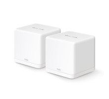 WiFi router TP-Link Mercusys Halo H60X(2-pack) WiFi 6, AX1500, 3x GLAN2,4/5 GHz