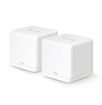 WiFi router TP-Link Mercusys Halo H60X(2-pack) WiFi 6, AX1500, 3x GLAN2,4/5 GHz