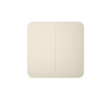 SoloButton (2-gang), tlačítko pro LightSwitch, ivory