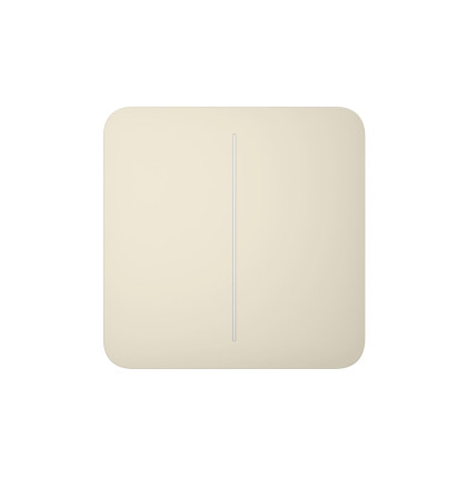 SoloButton (2-gang), tlačítko pro LightSwitch, ivory