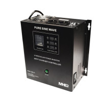 Záložní zdroj MHPower MSKD-1800-24, UPS, 1800W, čistý sinus, 24V, solární regulátor MPPT
