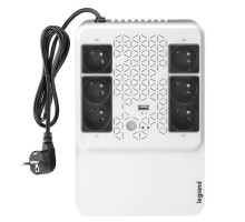 LEGRAND UPS Keor Multiplug 600VA/360W FR, Line-interactive, Tower, výstup 6x FR (CZ), USB nabíjení 1A