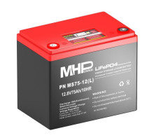 MHPower MS75-12(L) Lithium baterie LiFePO4 12V/75Ah, Terminál LC5 - M8