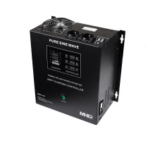Záložní zdroj MHPower MSKD-1600-12, UPS, 1600W, čistý sinus, 12V, solární regulátor MPPT
