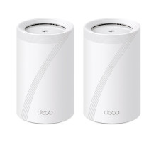 WiFi router TP-Link Deco BE65(2-pack) AXE9300, WiFi 7, 4x 2.5GLAN, USB, 2,4/5/6GHz