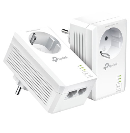 Powerline ethernet TP-Link TL-PA7027P KIT twin pack, 2x GLan, adaptér (1000 Mbps), poškozený obal