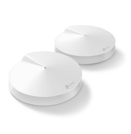 WiFi router TP-Link Deco M9 Plus(2-pack) AC2200 , 2x GLAN, 1x USB/ 400Mbps 2,4GHz/ 1734Mbps 5GHz, BT, ZigBee, poškozený