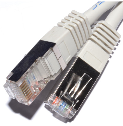 Patch kabel CAT 6a S-FTP, RJ45-RJ45, AWG 26/7 10m