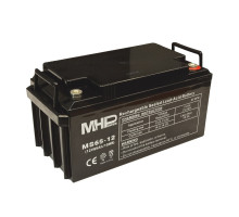 MHPower MS65-12 olověný akumulátor AGM 12V/65Ah, Terminál T3 - M8