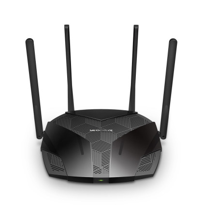 WiFi router TP-Link MERCUSYS MR80X AX3000 dual AP/router, 3x GLAN, 1x GWAN/ 574Mbps 2,4/ 2402Mbps 5GHz