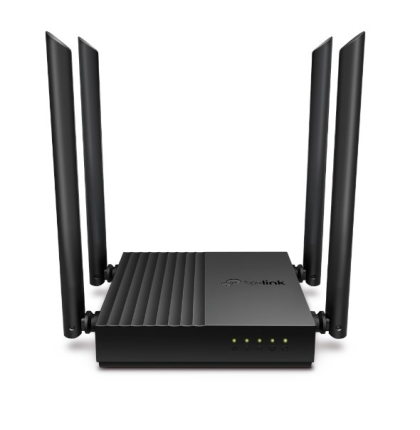 WiFi router TP-Link Archer C64 AC1200 dual AP/router, 4x GLAN, 1x GWAN/ 400Mbps 2,4/ 867Mbps 5GHz, poškozený obal