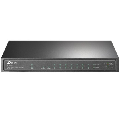 Switch TP-Link TL-SG1210P 8x GLAN/PoE+, 1x GLAN, 1x SFP, 63W, poškozený obal