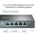 Router TP-Link ER605 SafeStream VPN 1x GWAN + 3x GWAN/LAN + 1x GLAN, USB, Omáda SDN, poškozený obal