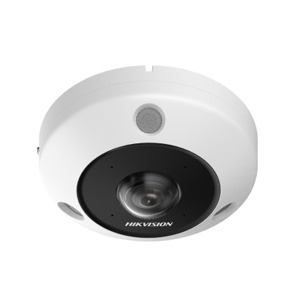 DS-2CD63C5G1-IVS(1.29mm) 12Mpx venkovní Fisheye kamera, mikrofon, reproduktor, alarm IO, audio IO,…