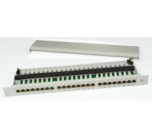 Patch panel osazený 19