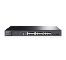 Switch TP-Link T2600G-28MPS (TL-SG3424P) JetStream™ 24x GLAN s POE+, 4x SFP, 384W