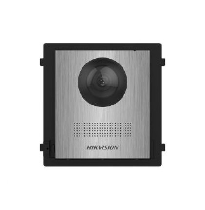 DS-KD8003-IME1/NS Video Intercom 2. generace, nerezový hlavní modul kamery 2Mpx, FishEye, IR…